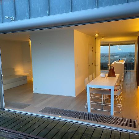 Penthouse Sea-Loft Blankenberge, Uniek Zeezicht, Luxeloft Met 40M2 Terras! Apartment Exterior photo