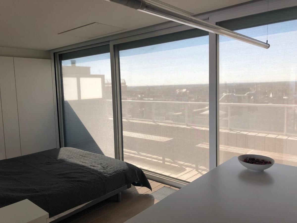 Penthouse Sea-Loft Blankenberge, Uniek Zeezicht, Luxeloft Met 40M2 Terras! Apartment Exterior photo